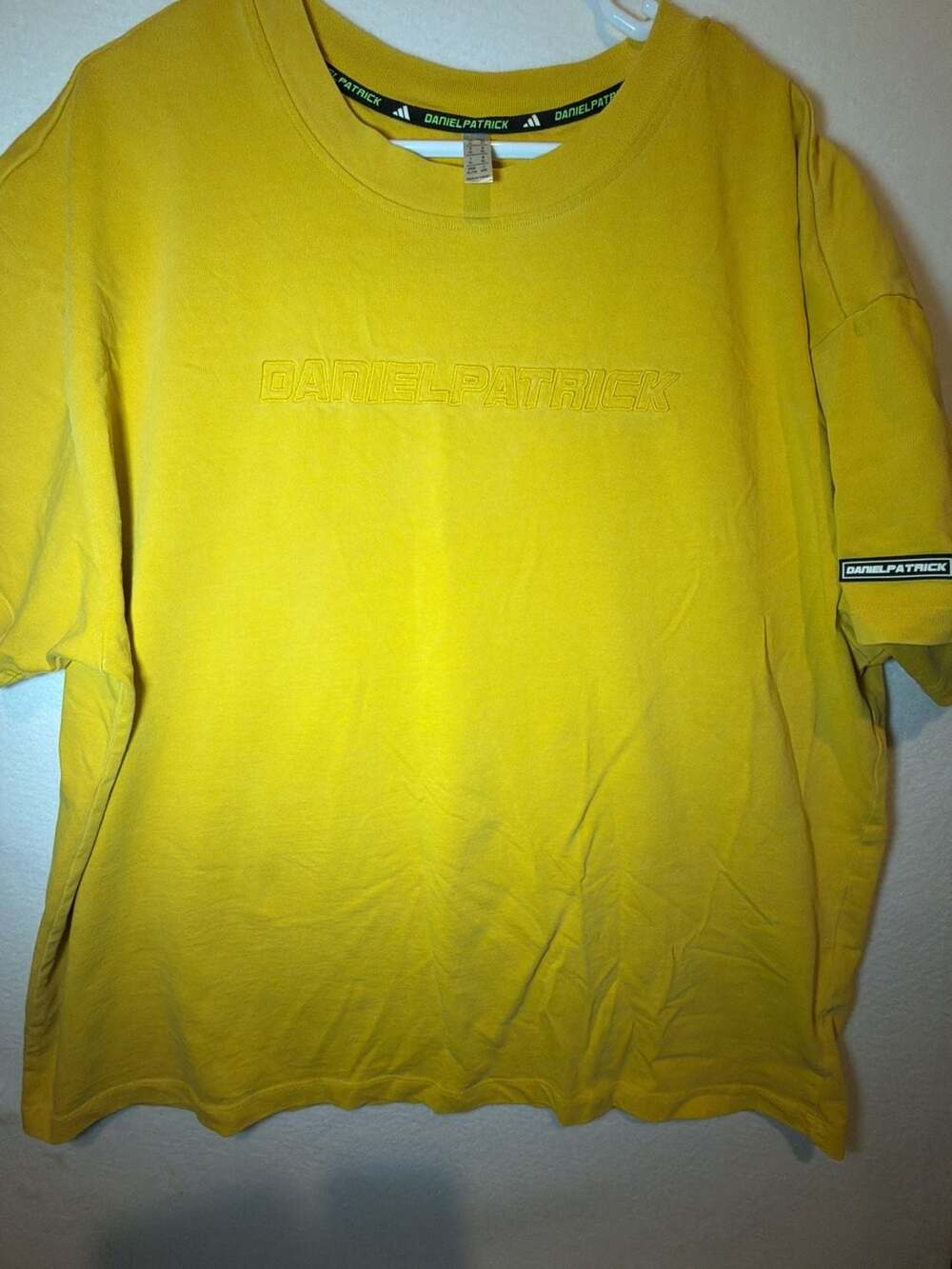 Adidas x Daniel Patrick Basketball Oversized XL Hazy Yellow GK8613
